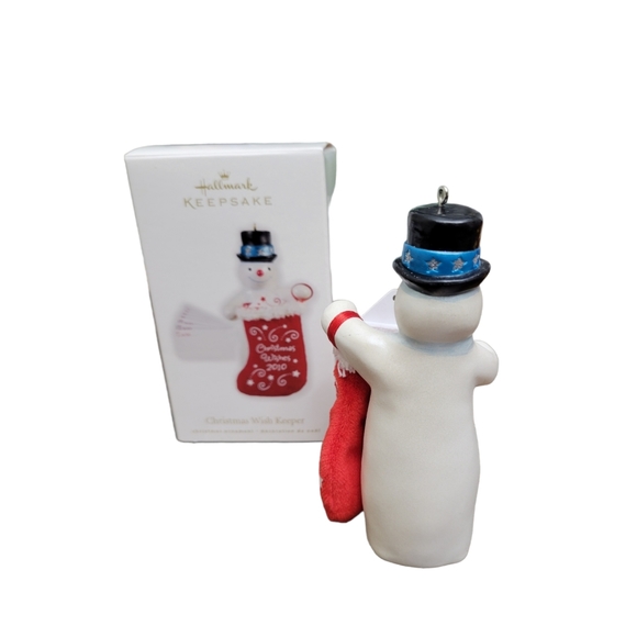 2010 Hallmark Keepsake Christmas Wish Keeper Ornament Sealed Wishes - Picture 2 of 7